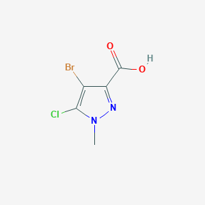 4-Bromo-5-chloro-1-methylpyrazole-3-carboxylic acid