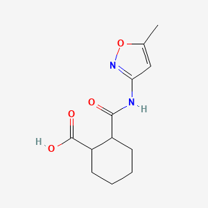 2-(N-(5-Methylisoxazol-3-yl)carbamoyl)cyclohexanecarboxylic acid