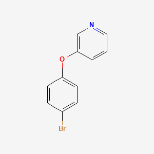 molecular formula C11H8BrNO B2966022 3-(4-Bromophenoxy)pyridine CAS No. 18085-61-5