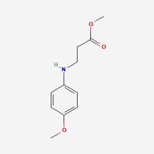 molecular formula C11H15NO3 B2966084 Methyl 3-[(4-Methoxyphenyl)amino]propanoate CAS No. 42313-52-0