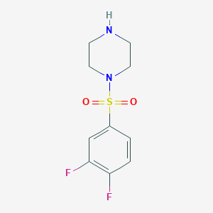 1-(3,4-Difluoro-benzenesulfonyl)-piperazine