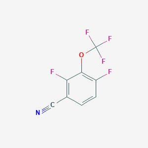 2,4-Difluoro-3-(trifluoromethoxy)benzonitrile