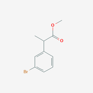 molecular formula C10H11BrO2 B2966377 Methyl 2-(3-bromophenyl)propanoate CAS No. 80622-53-3