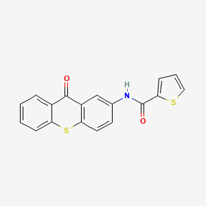 N-(9-oxo-9H-thioxanthen-2-yl)thiophene-2-carboxamide