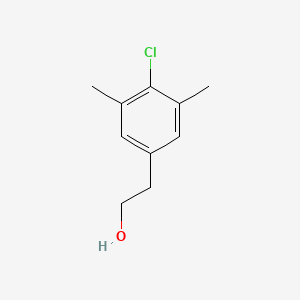 molecular formula C10H13ClO B2966485 4-Chloro-3,5-dimethylphenethyl alcohol CAS No. 1314903-97-3
