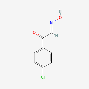 B2966687 (4-Chlorophenyl)(oxo)acetaldehyde oxime CAS No. 1089304-84-6; 3750-07-0