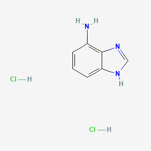 B2966837 1H-Benzo[d]imidazol-7-amine dihydrochloride CAS No. 37724-28-0; 4331-29-7
