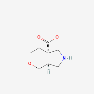 methyl (3aS,7aS)-octahydropyrano[3,4-c]pyrrole-7a-carboxylate