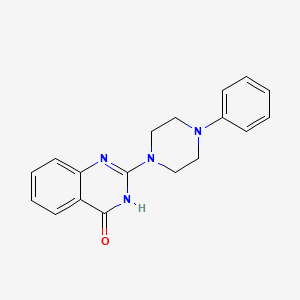 2-(4-phenylpiperazin-1-yl)quinazolin-4(3H)-one