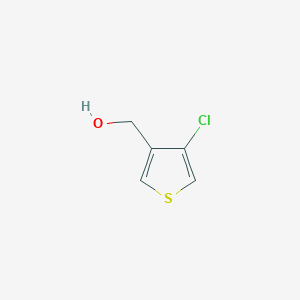 molecular formula C5H5ClOS B2966893 (4-Chlorothiophen-3-yl)methanol CAS No. 1807212-33-4