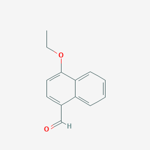 molecular formula C13H12O2 B2967013 4-Ethoxy-1-naphthaldehyde CAS No. 54784-08-6