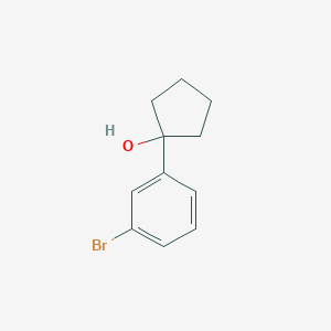 molecular formula C11H13BrO B2967037 1-(3-Bromophenyl)cyclopentan-1-ol CAS No. 210826-69-0