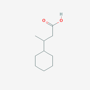 molecular formula C10H18O2 B2967043 3-Cyclohexylbutanoic acid CAS No. 4361-38-0