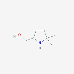 (5,5-Dimethylpyrrolidin-2-yl)methanol