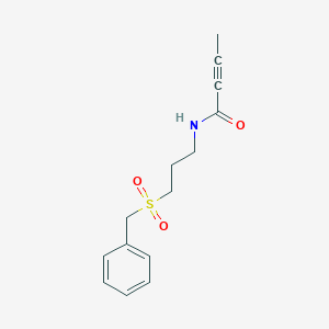 N-(3-Benzylsulfonylpropyl)but-2-ynamide