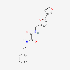 N1-([2,3'-bifuran]-5-ylmethyl)-N2-phenethyloxalamide