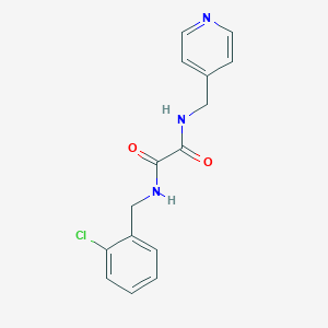 N1-(2-chlorobenzyl)-N2-(pyridin-4-ylmethyl)oxalamide