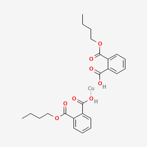 molecular formula C24H28CuO8 B2967104 Monobutyl Phthalate Copper(II) Salt CAS No. 25215-53-6