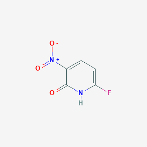 molecular formula C5H3FN2O3 B2967132 6-氟-3-硝基吡啶-2-醇 CAS No. 1806474-45-2