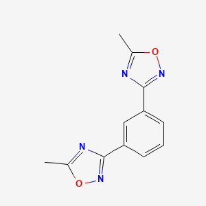 1,3-Bis(5-methyl-1,2,4-oxadiazol-3-yl)benzene