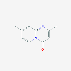molecular formula C10H10N2O B2967207 2,8-dimethyl-4H-pyrido[1,2-a]pyrimidin-4-one CAS No. 30247-64-4