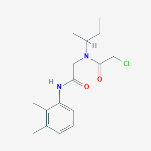 2-[N-(butan-2-yl)-2-chloroacetamido]-N-(2,3-dimethylphenyl)acetamide