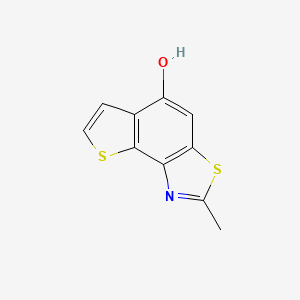2-Methylthieno[2,3-E][1,3]benzothiazol-5-ol