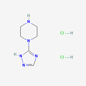 1-(1H-1,2,4-Triazol-3-yl)piperazine dihydrochloride