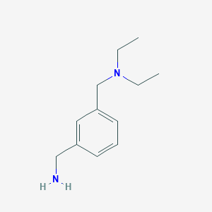 {3-[(Diethylamino)methyl]phenyl}methanamine
