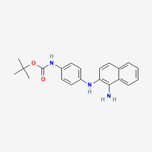 tert-Butyl (4-((1-aminonaphthalen-2-yl)amino)phenyl)carbamate