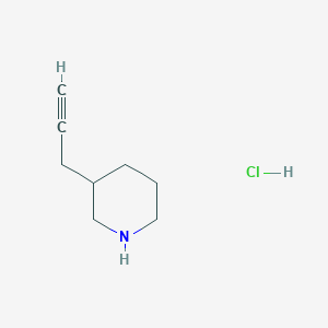 3-(Prop-2-yn-1-yl)piperidine hydrochloride