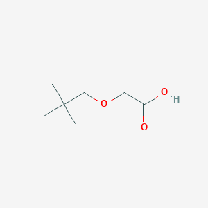 molecular formula C7H14O3 B2967351 Acetic acid, 2-(2,2-dimethylpropoxy)- CAS No. 83474-75-3
