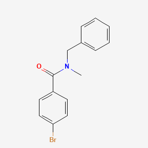 molecular formula C15H14BrNO B2967415 n-Benzyl-4-bromo-n-methylbenzamide CAS No. 325980-59-4