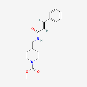 (E)-methyl 4-(cinnamamidomethyl)piperidine-1-carboxylate