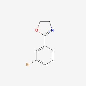 2-(3-Bromophenyl)-4,5-dihydro-1,3-oxazole