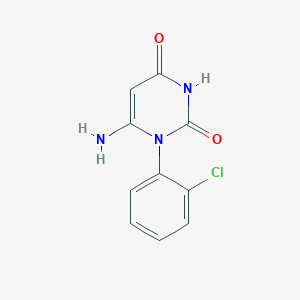 6-amino-1-(2-chlorophenyl)pyrimidine-2,4(1H,3H)-dione