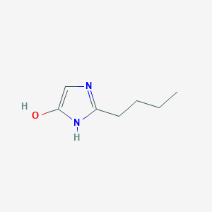 molecular formula C7H12N2O B029678 2-Butyl-5-hydroxy-1H-imidazole CAS No. 1026802-97-0
