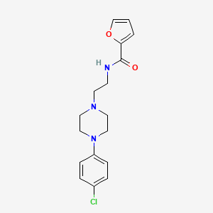 N-(2-(4-(4-chlorophenyl)piperazin-1-yl)ethyl)furan-2-carboxamide
