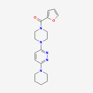 Furan-2-yl-[4-(6-piperidin-1-ylpyridazin-3-yl)piperazin-1-yl]methanone