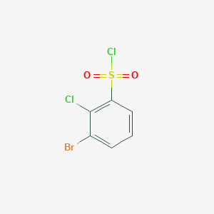 molecular formula C6H3BrCl2O2S B2968075 3-Bromo-2-chlorobenzenesulfonyl chloride CAS No. 100191-17-1
