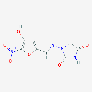 molecular formula C8H6N4O6 B029681 4-Hydroxynitrofurantoin CAS No. 76644-41-2