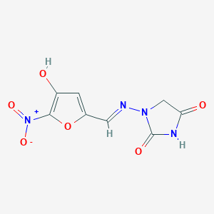 molecular formula C₈H₆N₄O₆ B029681 4-Hydroxynitrofurantoin CAS No. 76644-41-2