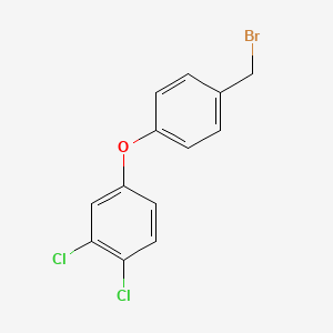 4-[4-(Bromomethyl)phenoxy]-1,2-dichlorobenzene