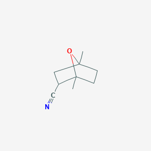 1,4-Dimethyl-7-oxabicyclo[2.2.1]heptane-2-carbonitrile