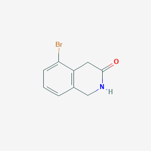 molecular formula C9H8BrNO B2968528 5-Bromo-1,2-dihydroisoquinolin-3(4H)-one CAS No. 1780872-90-3