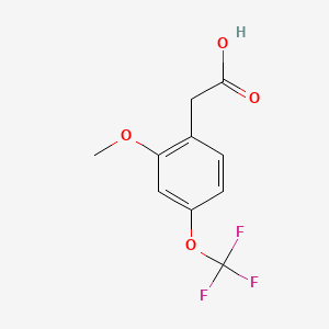 2-Methoxy-4-(trifluoromethoxy)phenylacetic acid