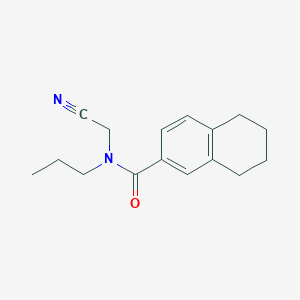 N-(cyanomethyl)-N-propyl-5,6,7,8-tetrahydronaphthalene-2-carboxamide