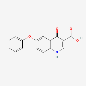 4-Oxo-6-phenoxy-1,4-dihydroquinoline-3-carboxylic acid