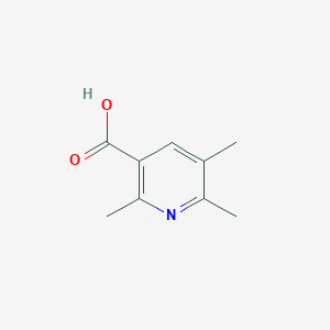 molecular formula C9H11NO2 B2968638 2,5,6-Trimethylpyridine-3-carboxylic acid CAS No. 856214-04-5