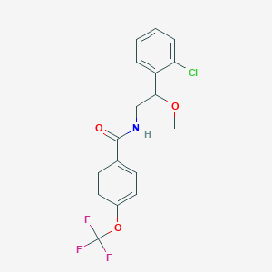 N-(2-(2-chlorophenyl)-2-methoxyethyl)-4-(trifluoromethoxy)benzamide